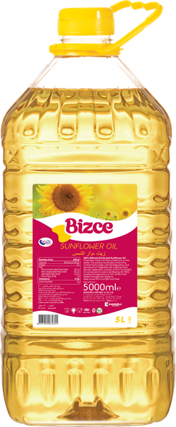 Refined Sunflower Oil 5 L from 튀르키예 supplied by Kadooglu Yag San. Ve Tic. AS - Carton Box (20kg) (=Cardboard Box) 정제 해바라기유