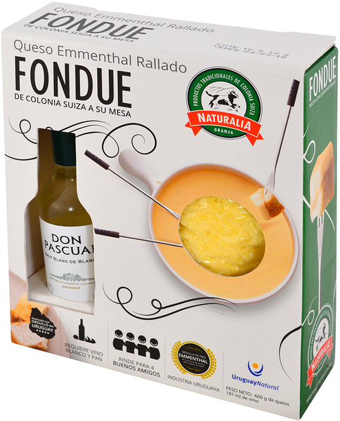 Fondue from 우루과이 supplied by Naturalia S.R.L. - Shredded 스위스 치즈