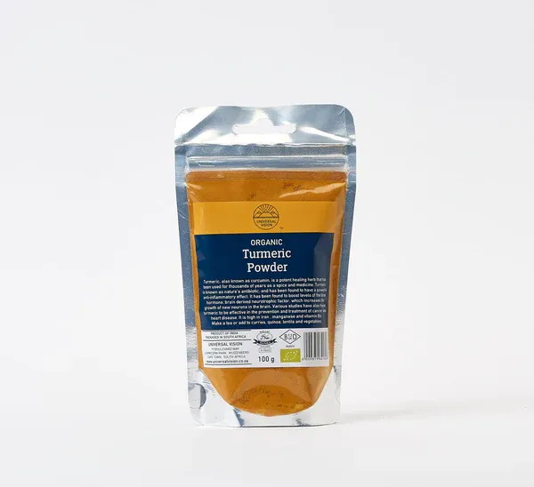 Turmeric from South Africa supplied by Universal Vision - Yellow (=Light Yellow=Bright Yellow=Deep Yellow) Turmeric