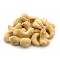 Natural Cashew Nuts from India supplied by Kashmir Walnut Group - Shelled (=Kernel) Raw Cashew Nut