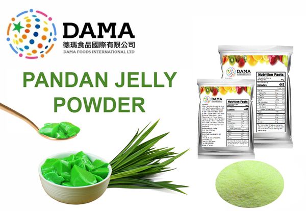 Pandan Jelly Powder from Taiwan supplied by Dama Foods International Co., Ltd. - Small Jelly