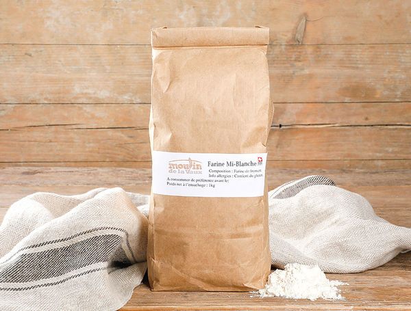 Semi-white flour from 스위스 supplied by Moulin de la Vaux - Semi-white 기타 분말상품