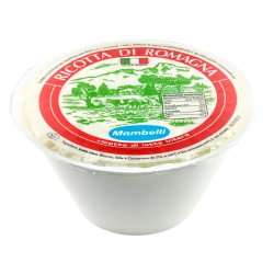 Ricotta Cheese from 이탈리아 supplied by CASEIFICIO MAMBELLI - Tub (=Bucket=Pail) 리코타 치즈