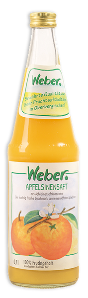 Orange Juice from 독일 supplied by Weber Fruit juice - Organic 오렌지주스