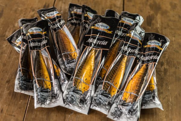 Smoked Mackerel from 폴란드 supplied by Laguna S.J - 400-600 g per pcs 냉동 고등어