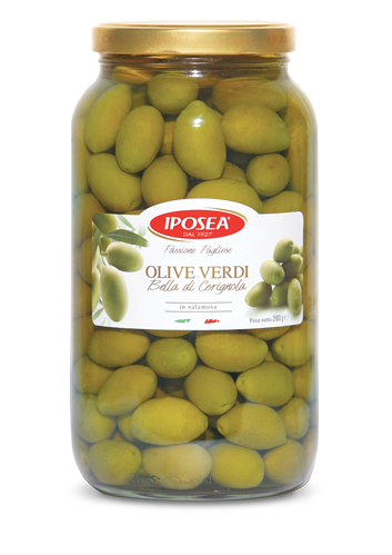 OLIVE from 이탈리아 supplied by IPOSEA S.r.l. Industria Conserve Alimentari - Green Olive 올리브 가공품