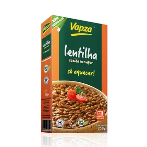 Steam Cooked Lentil from 브라질 supplied by Vapza Alimentos S/A - Steam Cooked 말린 렌틸