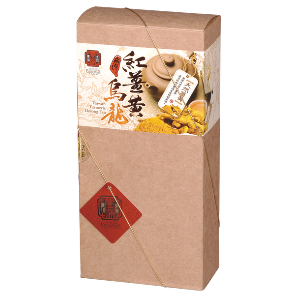 Turmeric Oolong Tea from 대만 supplied by Taiwan Plump Biotechnology Exquisite Farm - TAIWAN FONG-MAN FARM - Layer Packed (=LP) 우롱차