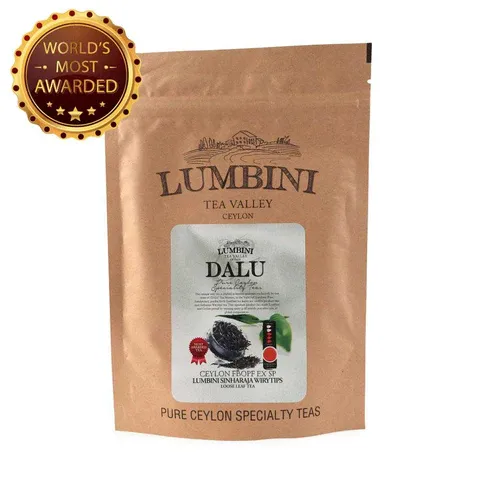 Lumbini Sinharaja Wiry Tips from 스리랑카 supplied by Lumbini Tea Valley - Black 대용량 홍차