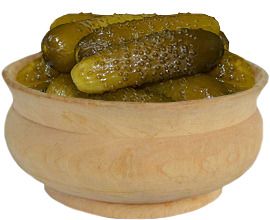 Pickles from Russia supplied by KFH Enezh - As per customer's request Value Added Zucchini