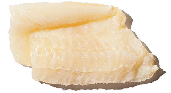 Lutefisk from 미국 supplied by Olsen Fish Company - Boneless (=Without Bone=Deboned) 냉동 화이트피쉬