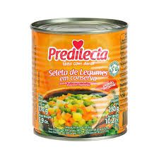Canned Mixed Vegetables from 브라질 supplied by Predilecta Alimentos Ltda. - Can (170 gr) 냉동 채소 믹스