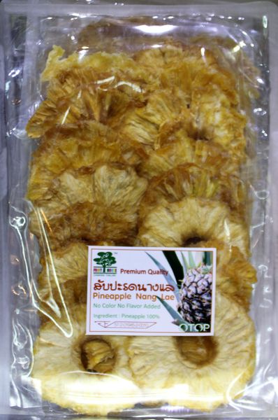Dried Pineapple from 태국 supplied by Fruit House Thailand - Golden Pineapple (=Pina Dorada=MD2 Gold=Honey Golden=Golden Sweet) 말린 파인애플