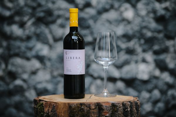 Libera Merlot from 몰도바 supplied by Podgoria Vin - Table wine 레드 와인
