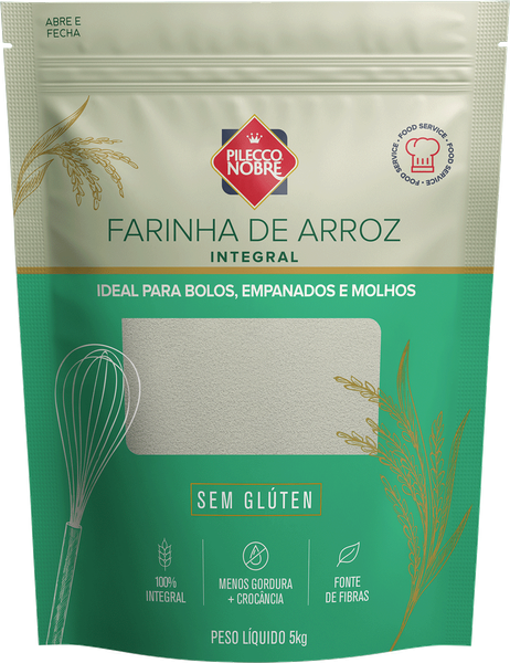 Brown Rice Flour from Brazil supplied by Pilecco Nobre Alimentos Ltda. - Brown Rice Rice Flour