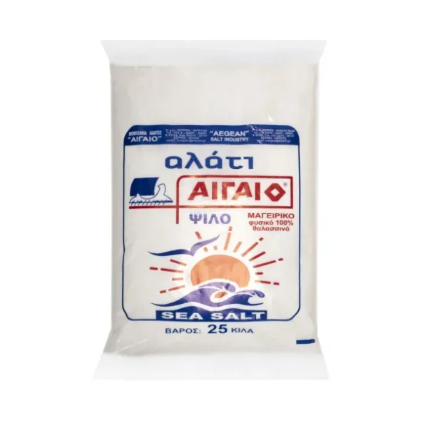 Fine Aegean Salt from Greece supplied by AEGEAN SALT INDUSTRY - Ground - Fine Ground Salt