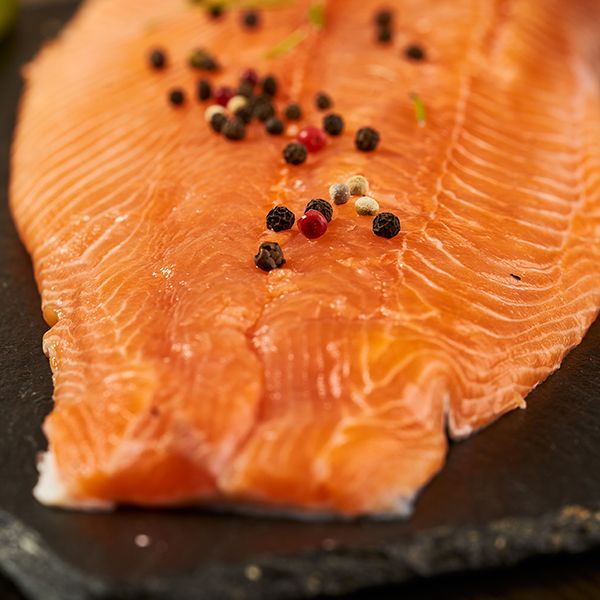 Salmon from 캐나다 supplied by Nova Scotia Lobsters - Fresh (=Chilled=Raw) 연어