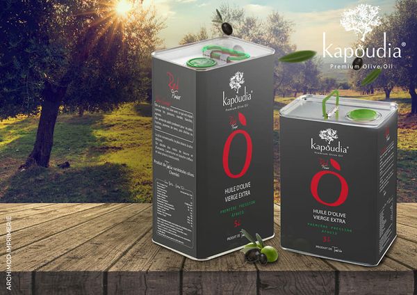 Olive Oil from Tunisia supplied by KAPOUDIA - Extra Virgin Premium Olive Oil