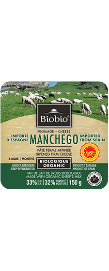Manchego Cheese from 캐나다 supplied by BioBio - Pasteurized 만체고 치즈
