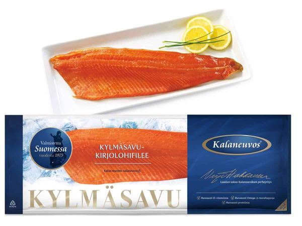 Cold-smoked Rainbow Trout from 핀란드 supplied by Kalaneuvos Group - Rainbow Trout 훈제 송어
