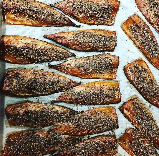 Smoked Mackerel from 영국 supplied by East Neuk Kilnhouse - Fresh (=Chilled=Raw) 훈제 고등어