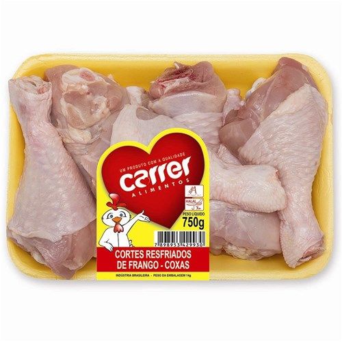 Frozen Thigh Tray from Brazil supplied by Carrer Alimentos - With Bone Value Added Chicken Meat