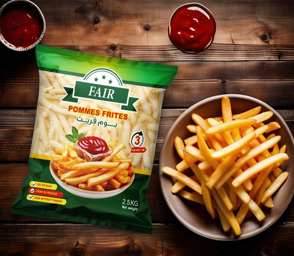 french fries from 이집트 supplied by Fair Twenty One for Import and Export - 냉동-IQF 감자 스낵
