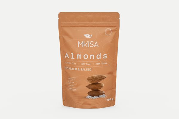 Almonds (Roasted & Salted) from Georgia supplied by Mkisa - Avijor Almond Kernel