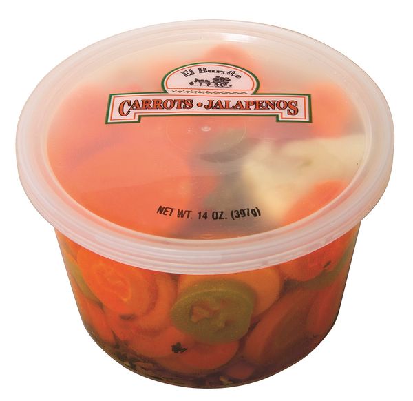 Carrot & Jalapenos from 미국 supplied by El Burrito Mexican Food Products - Preserved 채소 가공품