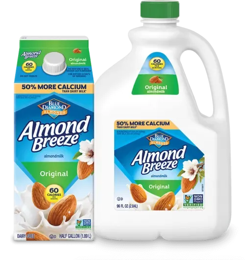 Almond Milk from 미국 supplied by Blue Diamond Growers - Organic 아몬드 우유