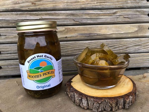 Pickled Cucumber from 미국 supplied by Rootie's Pickles - Jar 오이 가공품