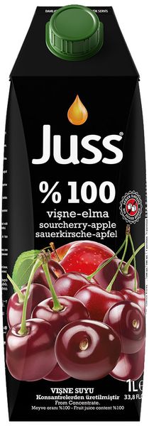 Sour Cherry-Apple Juice from 튀르키예 supplied by Oguz Icecek Gida Sanayi Ve Ticaret Ltd. Sti. - Vertical Flow Pack (=VFFS) 기타 주스 상품