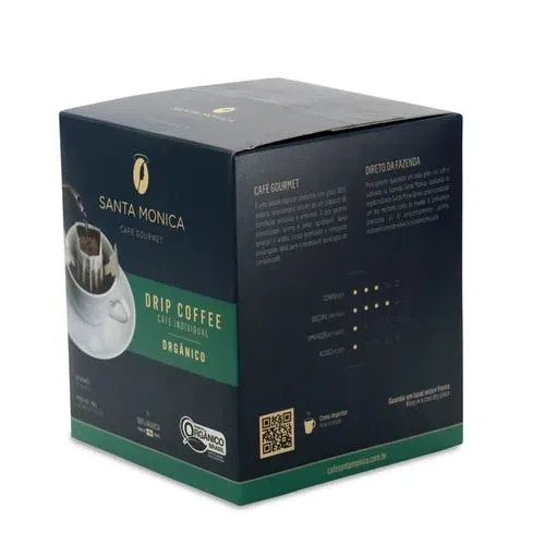 Organic Drip Coffee from 브라질 supplied by Café Santa Monica - 갈색 볶은 원두
