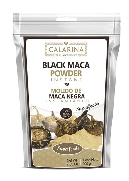 Black Maca powder from Peru supplied by Calarina gourmet - Powder Maca