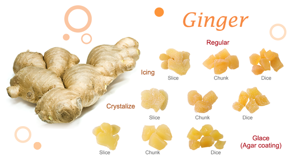 Ginger from 태국 supplied by Chin Huay Co., Ltd. - Crystallized 통생강