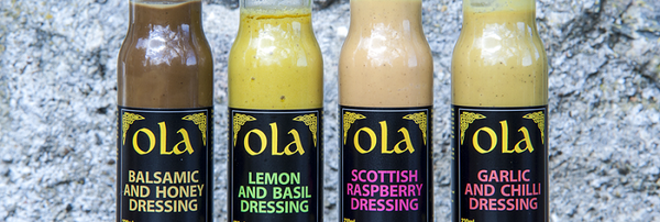 Dressings from 영국 supplied by Ola Oils - Garlic 샐러드 드레싱