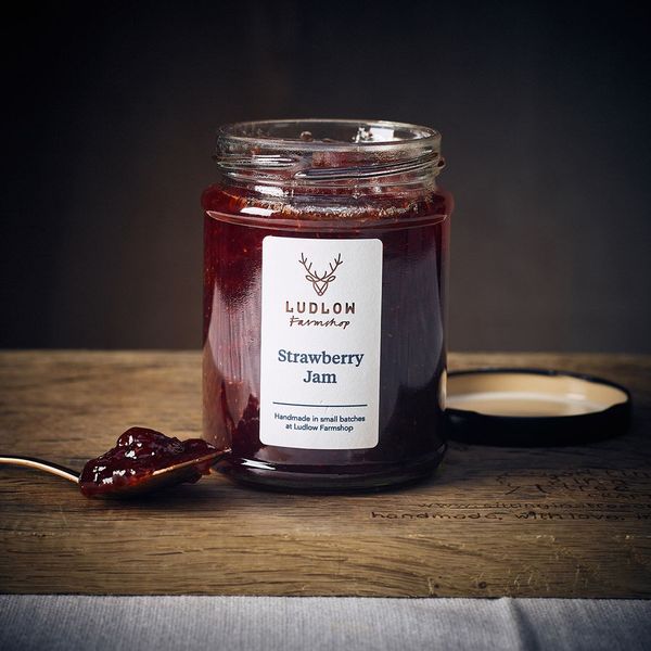 Strawberry Jam from 영국 supplied by Ludlow Farmshop - 잼 및 마멀레이드 딸기잼