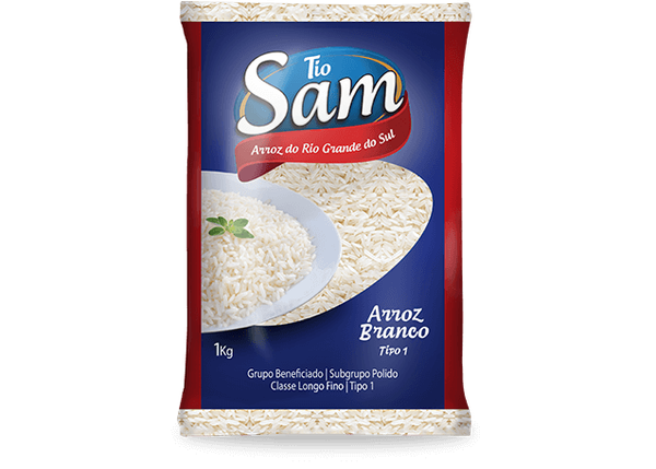 Tio Sam White Rice from 브라질 supplied by Arrozeira Pelotas Industria e Comercio de Cereais Ltda. - PP Bags (5kg) 쌀
