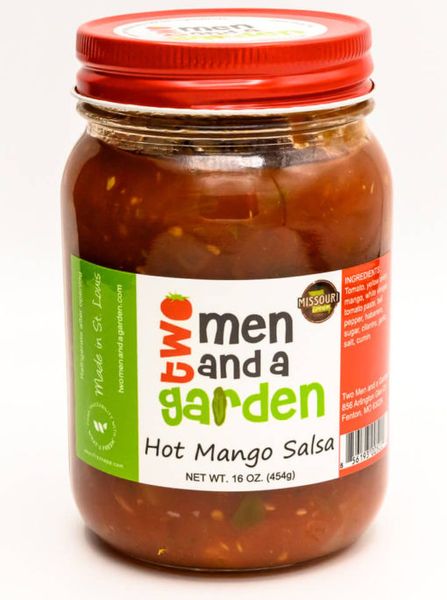 Hot Mango Salsa from 미국 supplied by Two Men and A Garden, LLC - Bottle 망고 가공품