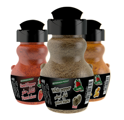 mix spices from Tunisia supplied by Leader Food Process - Yellow Mixed Spices Products