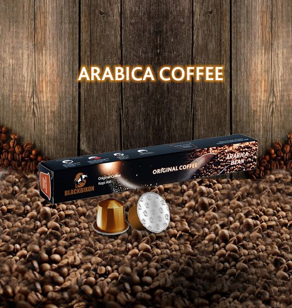 Arabica Coffee Capsule from 말레이시아 supplied by Blackbixon Sdn Bhd - Dark Brown 생원두