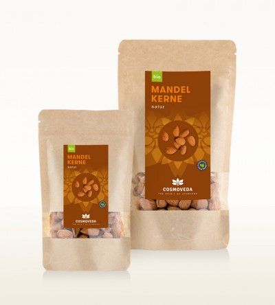 Organic Almond from Germany supplied by COSMOVEDA - Brown Almond Kernel