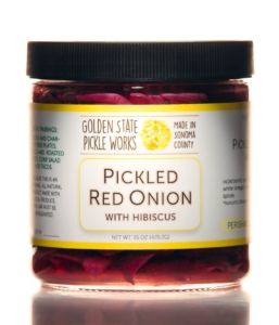 Pickled Onion from 미국 supplied by Golden State Pickle Works - Red Onion (=Purple Onion) 양파 가공품