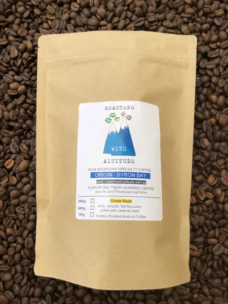 Clunes Roast from 호주 supplied by Roasters With Altitude - Brown 생원두