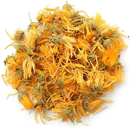 Calendula Flowers from Egypt supplied by Bright Star Herbs - Olive Tea Herbal Tea