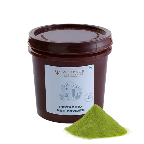 Pistachio Nut Powder from India supplied by WINDSOR CHOCOLATIER - Powder Pistachio Kernel