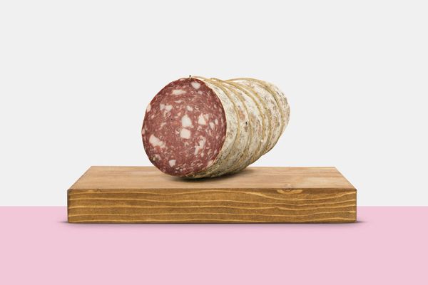 SALAME TOSCANO CINTA SENESE from 이탈리아 supplied by Savigni Macelleria Artigianale - Organic 햄