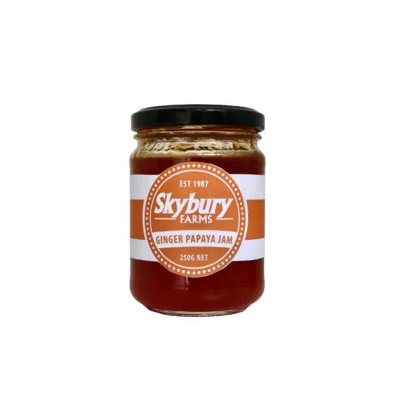 Skybury Ginger Papaya Jam from 호주 supplied by Skybury - Jar 파파야 가공품
