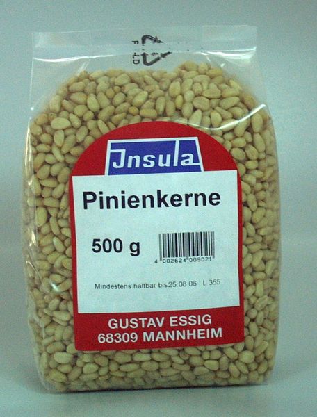 Pine Nut from Germany supplied by INSULA Ingredients - Gustav Essig GmbH & Co. KG - Milky white Pine Nut