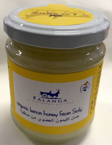Organic Lemon Honey from Italy supplied by Sabra srl - Small Honey